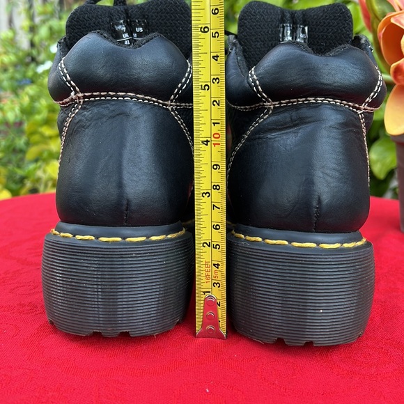 Dr. Martens Chunky Black Platform Ankle Boots - Picture 4 of 17